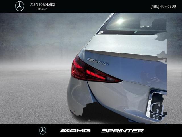 new 2024 Mercedes-Benz AMG C 43 car, priced at $67,010