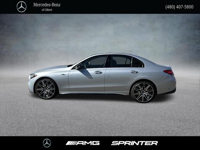 new 2024 Mercedes-Benz AMG C 43 car, priced at $67,010