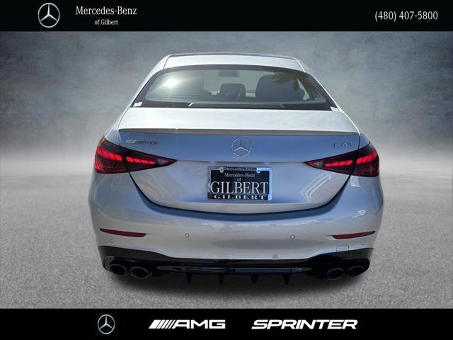 new 2024 Mercedes-Benz AMG C 43 car, priced at $67,010