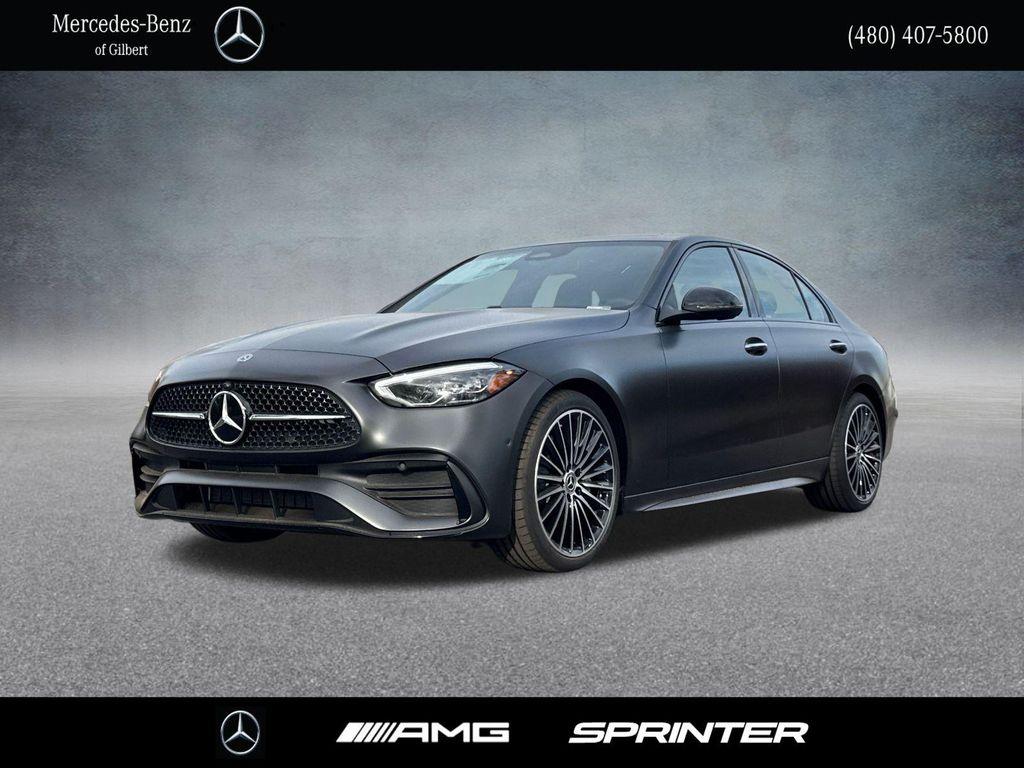 new 2025 Mercedes-Benz C-Class car, priced at $57,050