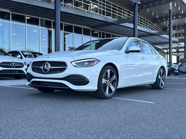 new 2024 Mercedes-Benz C-Class car, priced at $48,100