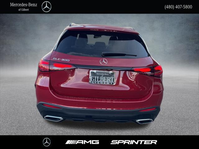 new 2025 Mercedes-Benz GLC 300 car, priced at $59,000