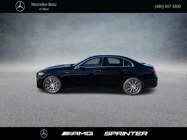 new 2024 Mercedes-Benz AMG C 43 car, priced at $65,025