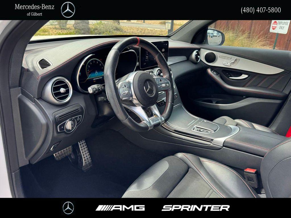 used 2022 Mercedes-Benz AMG GLC 43 car, priced at $40,994
