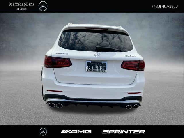 used 2022 Mercedes-Benz AMG GLC 43 car, priced at $42,994