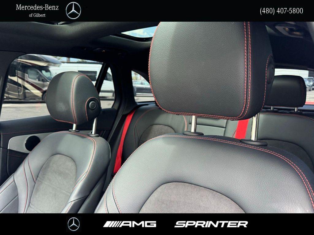 used 2022 Mercedes-Benz AMG GLC 43 car, priced at $40,994