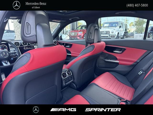 new 2024 Mercedes-Benz AMG C 43 car, priced at $67,070