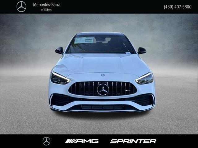 new 2024 Mercedes-Benz AMG C 43 car, priced at $67,070