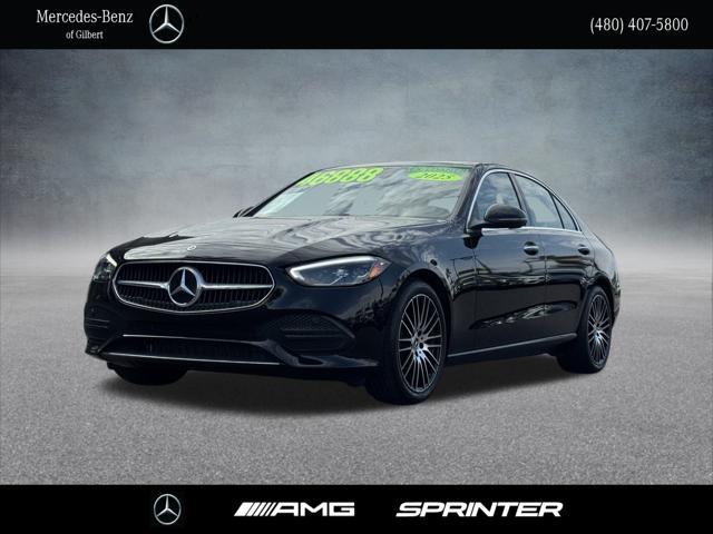 used 2025 Mercedes-Benz C-Class car, priced at $45,888