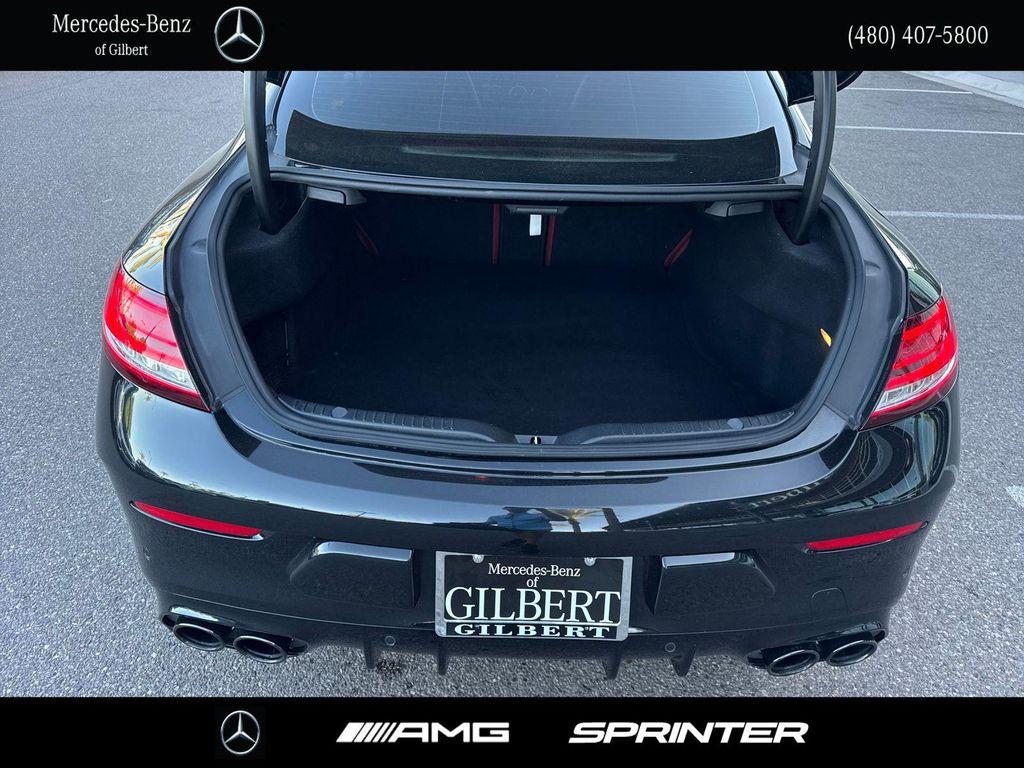 used 2020 Mercedes-Benz AMG C 43 car, priced at $45,994