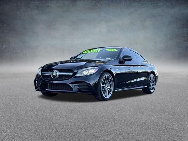used 2020 Mercedes-Benz AMG C 43 car, priced at $45,994