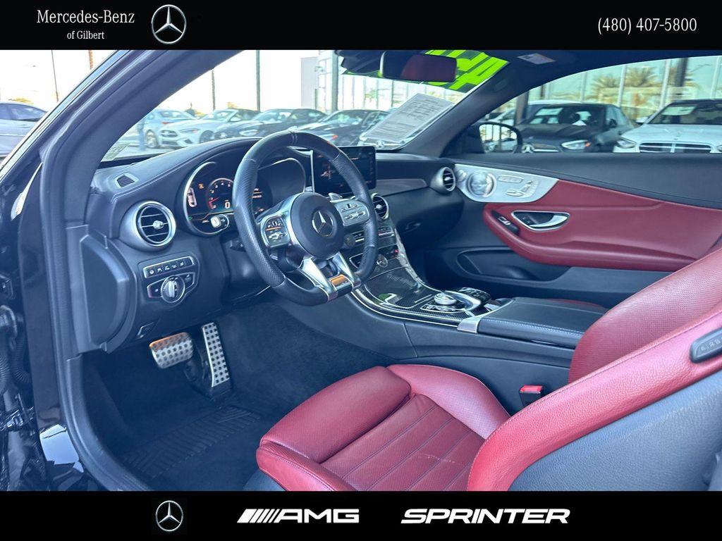 used 2020 Mercedes-Benz AMG C 43 car, priced at $45,994