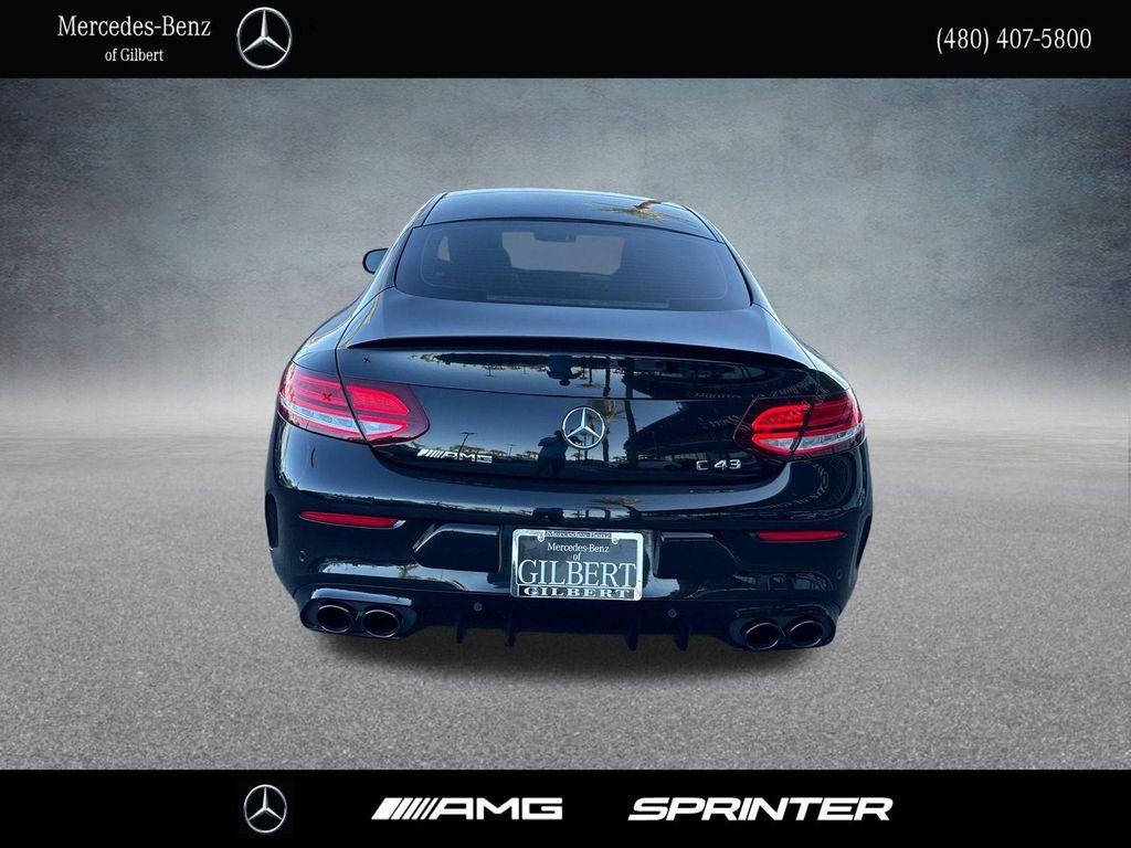 used 2020 Mercedes-Benz AMG C 43 car, priced at $45,994