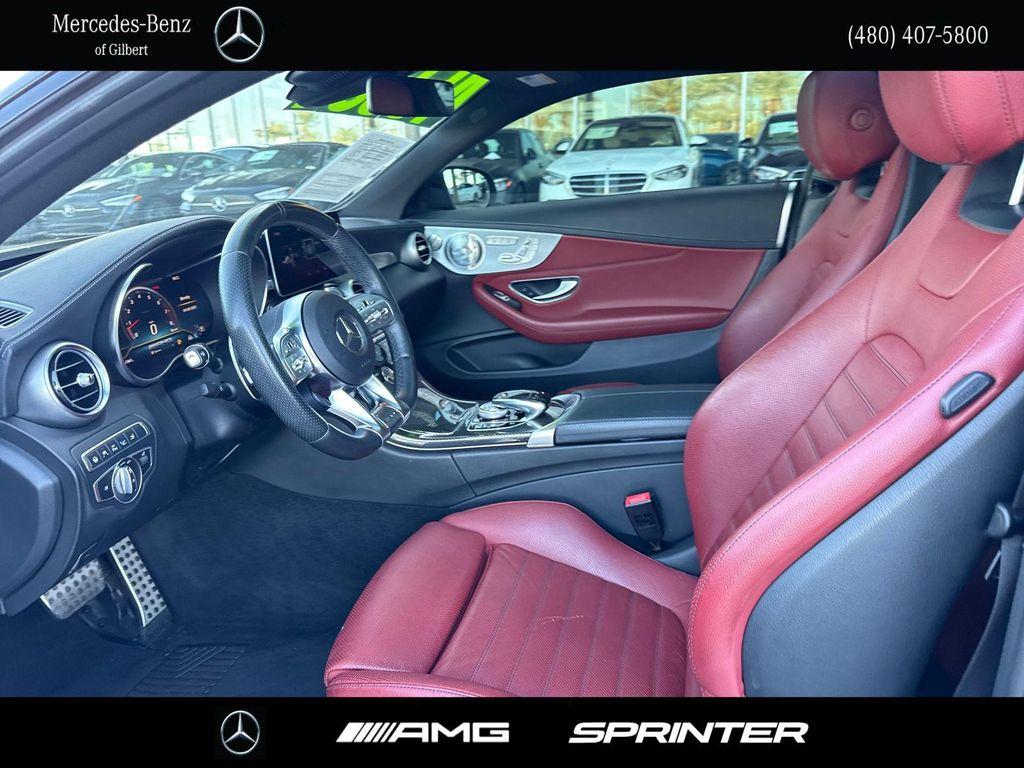 used 2020 Mercedes-Benz AMG C 43 car, priced at $45,994