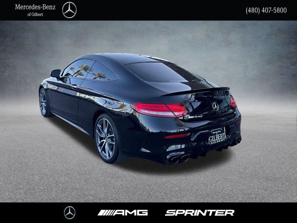 used 2020 Mercedes-Benz AMG C 43 car, priced at $45,994