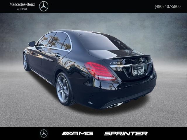 used 2018 Mercedes-Benz C-Class car, priced at $21,994