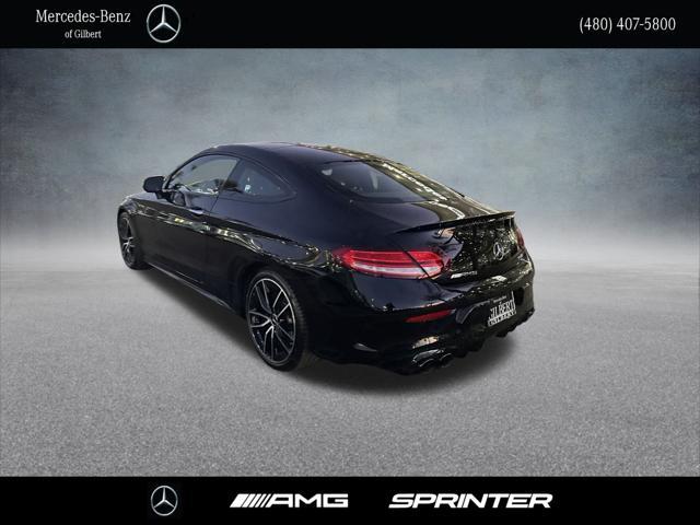 used 2022 Mercedes-Benz AMG C 43 car, priced at $51,994