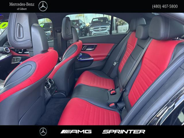 used 2024 Mercedes-Benz AMG C 43 car, priced at $63,994