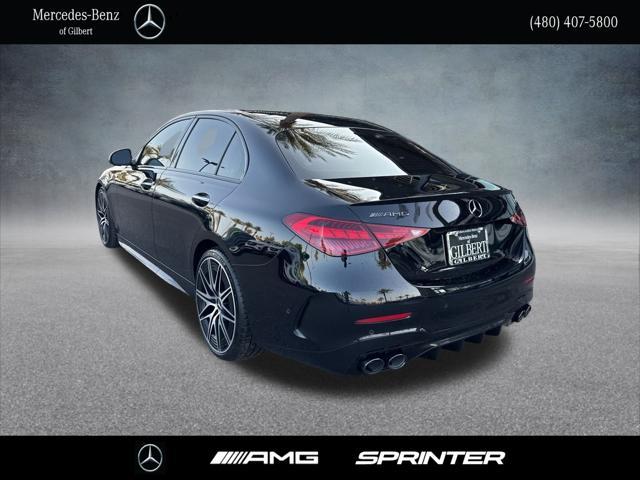 used 2024 Mercedes-Benz AMG C 43 car, priced at $63,994