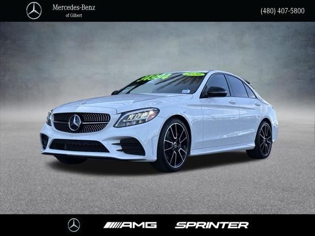 used 2020 Mercedes-Benz C-Class car, priced at $28,987