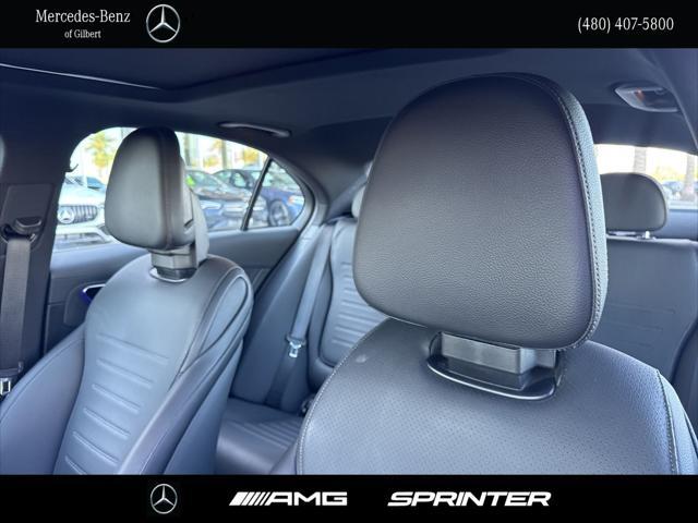 used 2023 Mercedes-Benz C-Class car, priced at $42,876