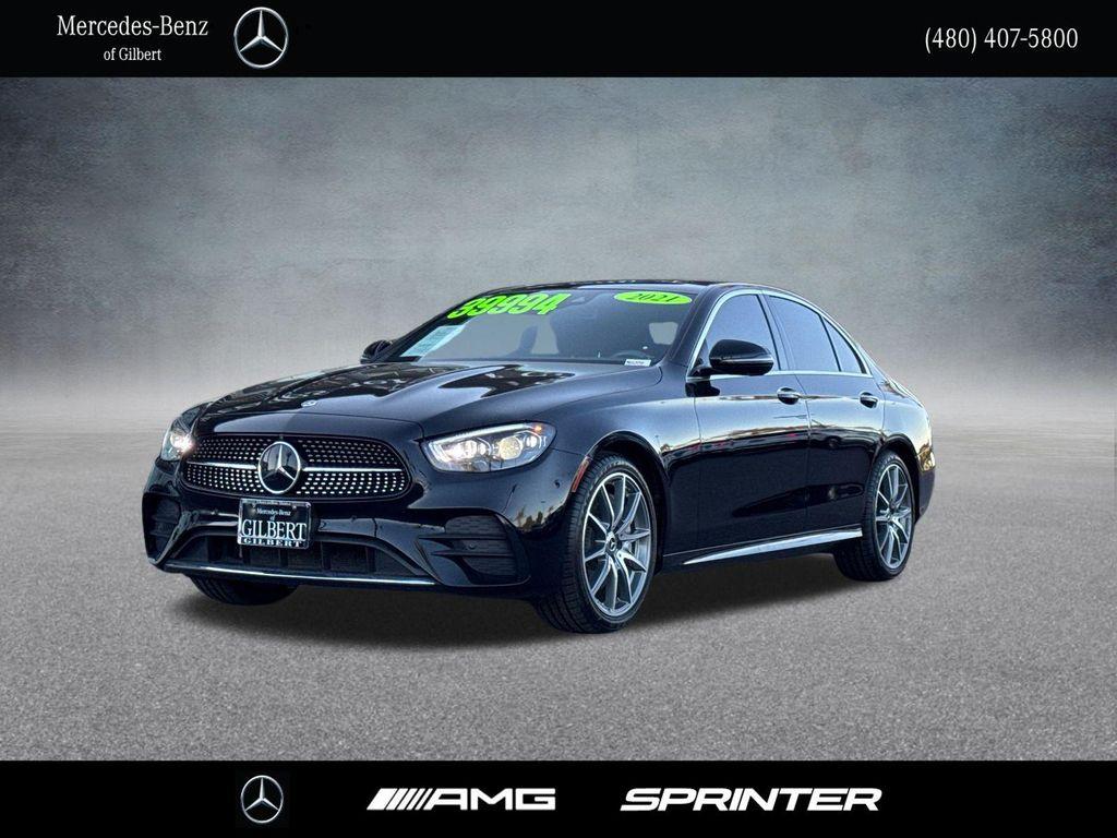 used 2021 Mercedes-Benz E-Class car, priced at $39,994