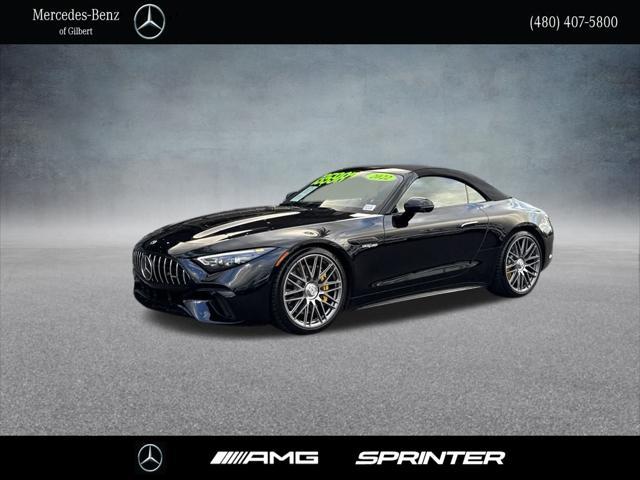 used 2022 Mercedes-Benz AMG SL 63 car, priced at $131,987