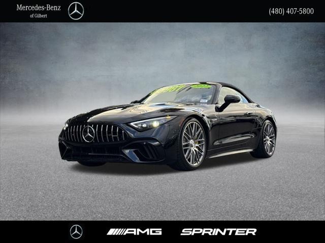 used 2022 Mercedes-Benz AMG SL 63 car, priced at $131,987