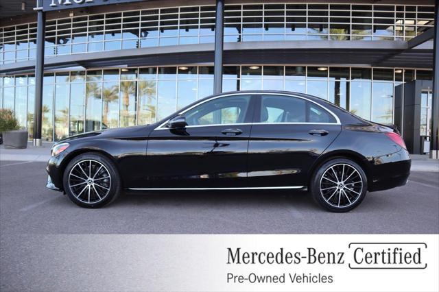 used 2019 Mercedes-Benz C-Class car, priced at $24,994