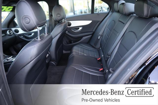 used 2019 Mercedes-Benz C-Class car, priced at $24,994