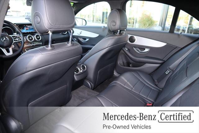 used 2019 Mercedes-Benz C-Class car, priced at $24,994