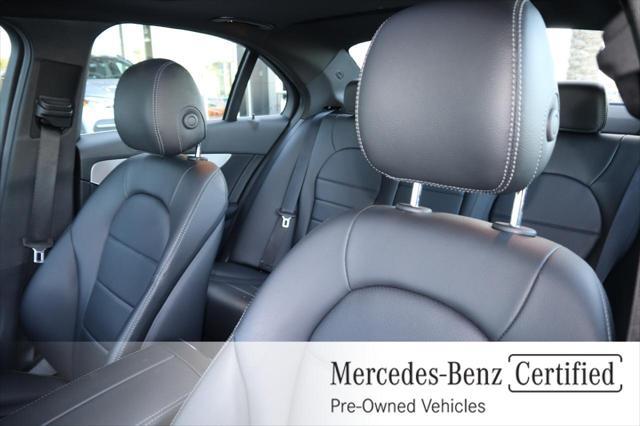 used 2019 Mercedes-Benz C-Class car, priced at $24,994