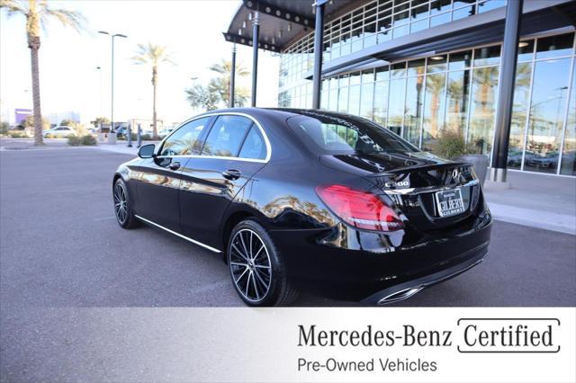 used 2019 Mercedes-Benz C-Class car, priced at $24,994