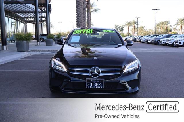 used 2019 Mercedes-Benz C-Class car, priced at $24,994