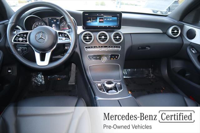 used 2019 Mercedes-Benz C-Class car, priced at $24,994