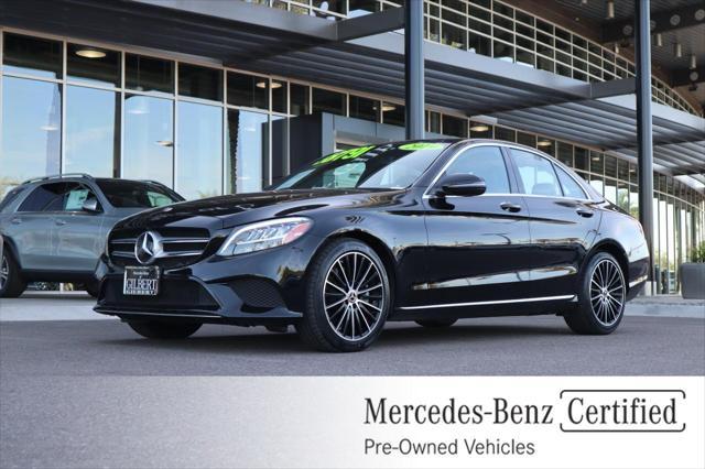 used 2019 Mercedes-Benz C-Class car, priced at $24,994