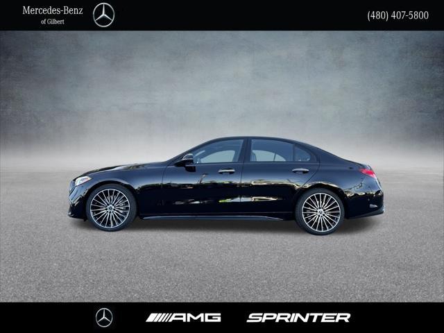 new 2025 Mercedes-Benz C-Class car, priced at $55,745