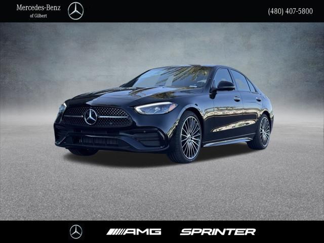 new 2025 Mercedes-Benz C-Class car, priced at $55,745