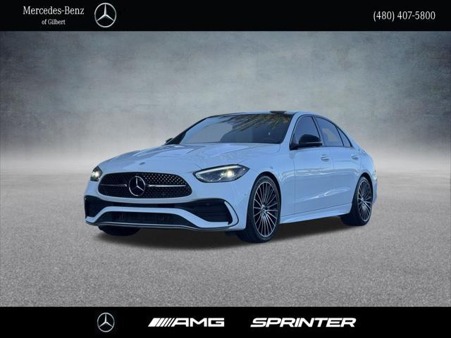 used 2022 Mercedes-Benz C-Class car, priced at $45,994