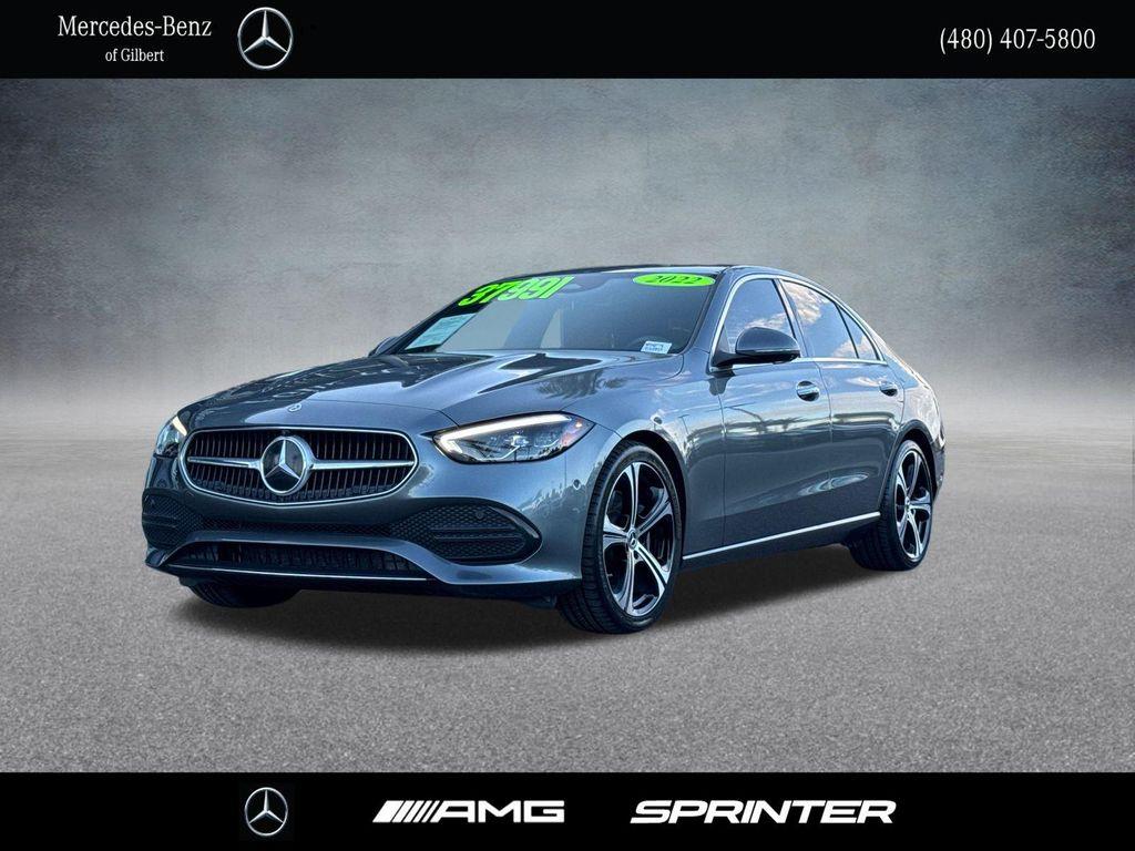 used 2022 Mercedes-Benz C-Class car, priced at $35,991