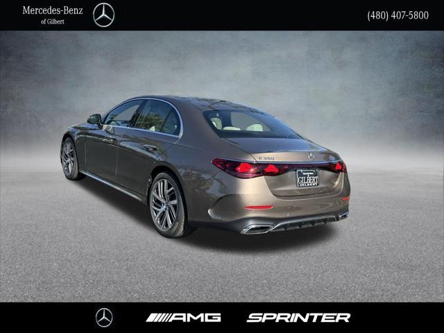 new 2025 Mercedes-Benz E-Class car, priced at $68,750