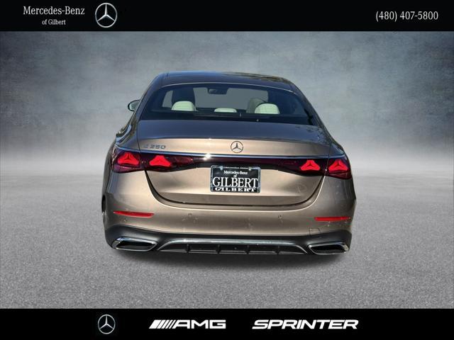 new 2025 Mercedes-Benz E-Class car, priced at $68,750
