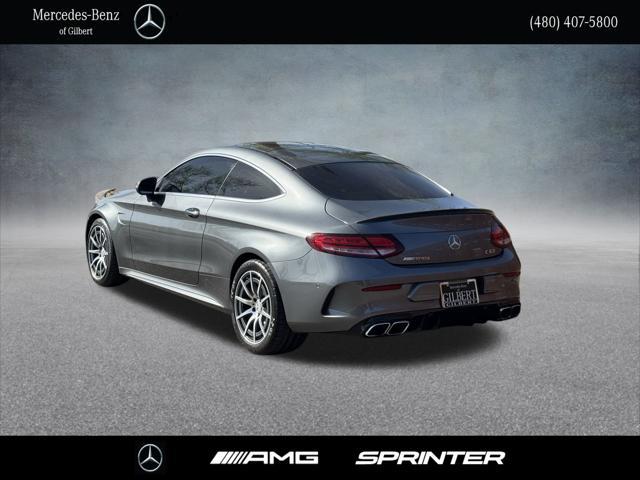 used 2019 Mercedes-Benz AMG C 63 car, priced at $49,994