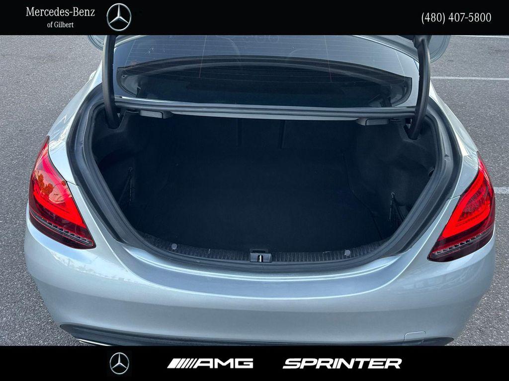 used 2021 Mercedes-Benz C-Class car, priced at $27,991