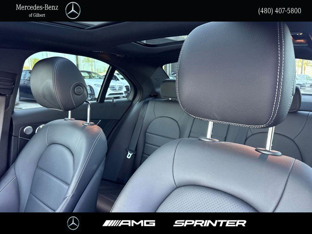 used 2021 Mercedes-Benz C-Class car, priced at $27,991