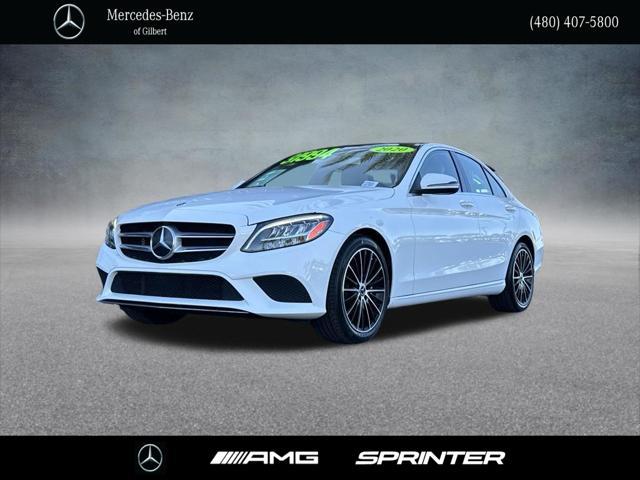 used 2020 Mercedes-Benz C-Class car, priced at $25,994