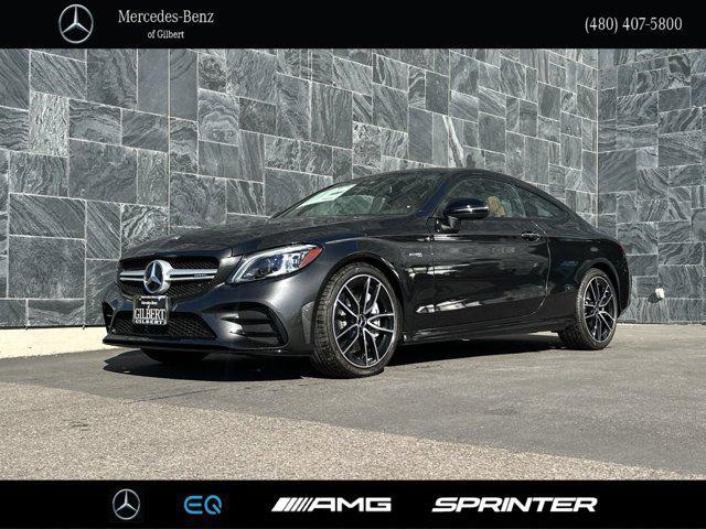 new 2023 Mercedes-Benz AMG C 43 car, priced at $70,955