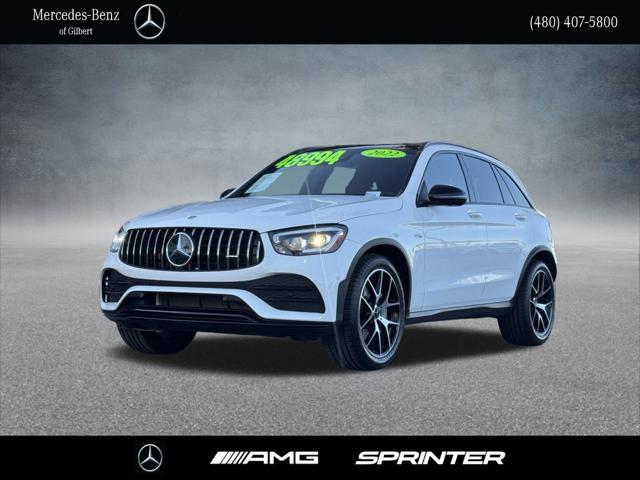 used 2022 Mercedes-Benz AMG GLC 43 car, priced at $48,994