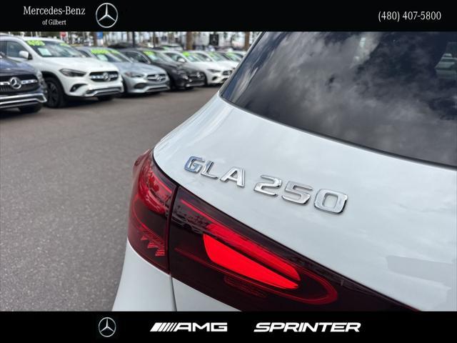 used 2025 Mercedes-Benz GLA 250 car, priced at $32,888