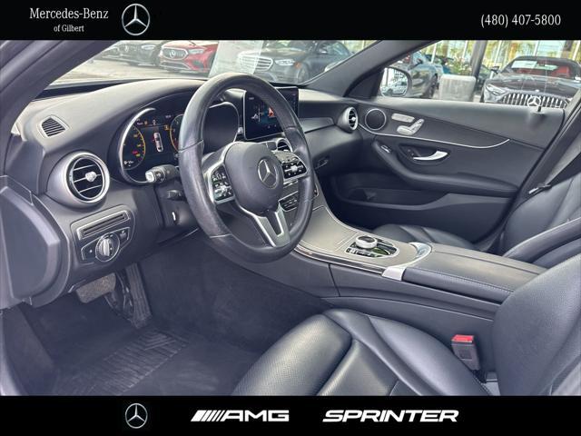 used 2021 Mercedes-Benz C-Class car, priced at $24,342